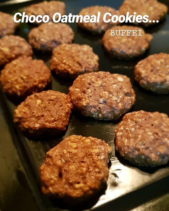 cookies choco oatmeal