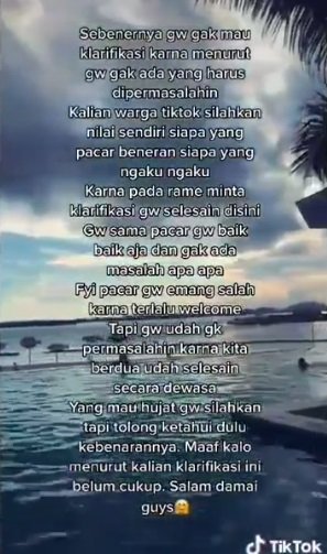 viral wanita ketemu selingkuhan pacarnya saat main tik tok