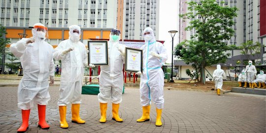 RSD Wisma Atlet Kemayoran Terima Dua Penghargaan dari MURI saat Hari Pahlawan