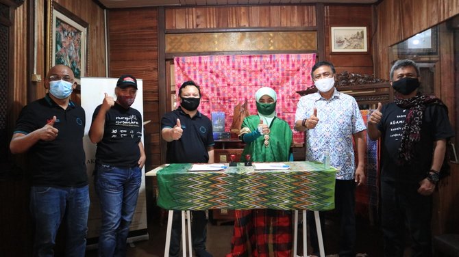 pandi bekerja sama dengan yayasan aksara lontaraq nusantara