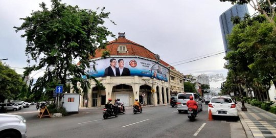 Pemkot Surabaya Khawatir Rusak Alat Kampanye Besar Dipasang di Cagar Budaya