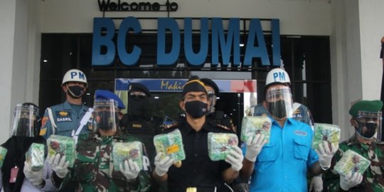 Napi Lapas Bengkalis Kendalikan Penyelundupan 50 Kg Sabu dari Malaysia