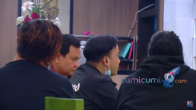 ruben onsu pecah ketemu pelaku hanya menunduk