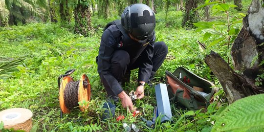 Warga Simalungun Temukan Peluru Mortir di Ladang