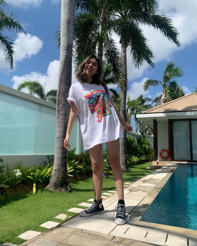 curi perhatian intip gaya ootd ala amara sophie pemain sinetron lsquoanak bandrsquo