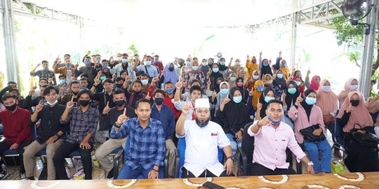 Barisan Milenial Bengkulu Ikrar Siap Menangkan Helmi-Muslihan