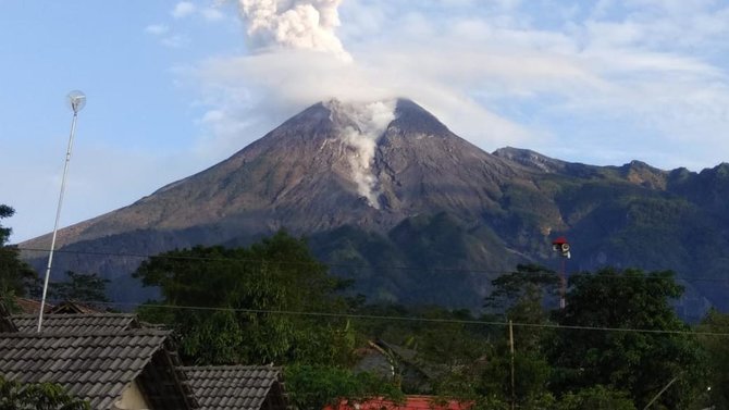 kondisi terkini gunung merapi