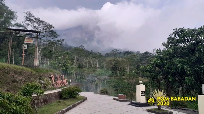 kondisi terkini gunung merapi