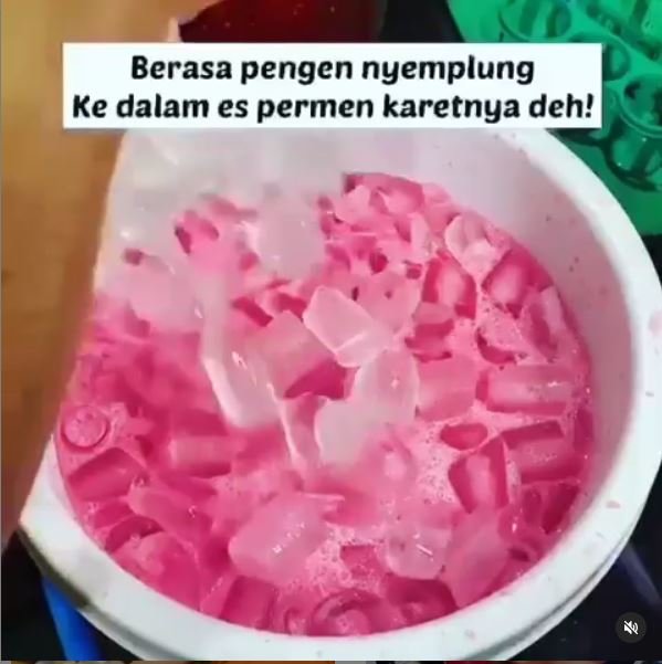 es permen karet yang viral di surabaya