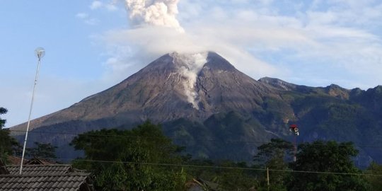 Aktivitas Vulkanik Gunung Merapi Cenderung Stabil