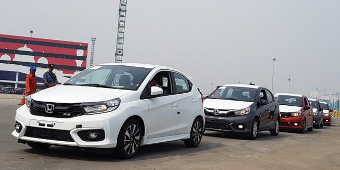 Honda Brio Satya Jadi Mobil Terlaris Indonesia di Oktober