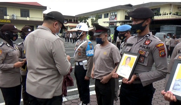 desersi dan terlibat narkoba 8 personel polrestabes medan dipecat