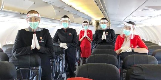 Intip Protokol Kesehatan Ala AirAsia di Masa Pandemi Covid-19