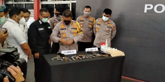 Sindikat Narkoba Rebutan Sabu dan Ekstasi, 9 Orang Dibekuk Polisi