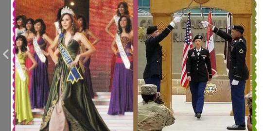 5 Potret Cantik Kristania Virginia, Miss Indonesia Jadi Tentara Amerika Serikat