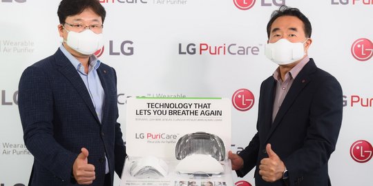 LG Indonesia Pasarkan 'Masker Canggih' Rp 2,39 Juta, Ini Istimewanya