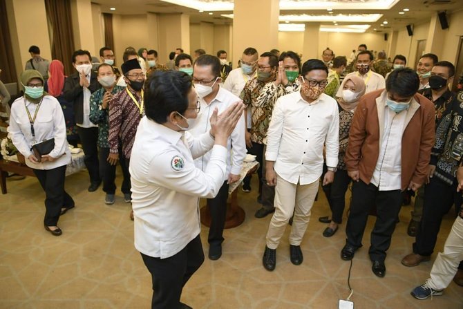 mendes pdtt membuka training of trainer peningkatan kapasitas tenaga pendampingmendes pdtt membuka training of trainer peningkatan kapasitas tenaga pendamping