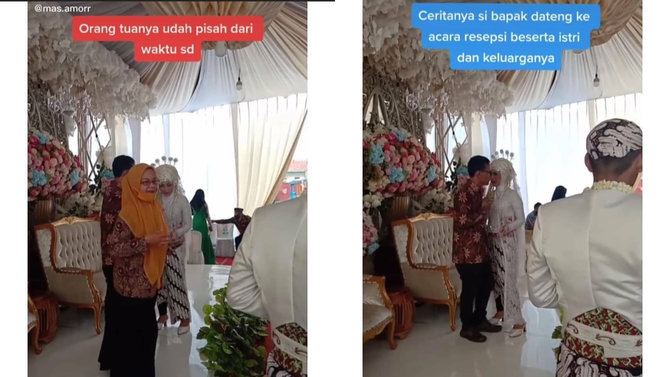 Viral Pengantin Ditinggal Ayah Saat Resepsi Ibu Tirinya Marah Marah Maksa Pulang Merdeka Com