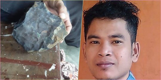 Sempat Viral, Batu Meteor yang Timpa Rumah Warga di Sumut Dijual Rp200 Juta