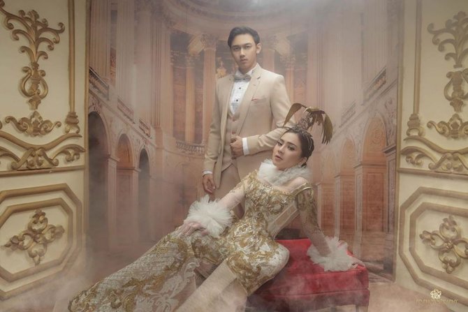 bak pasangan kerajaan intip potret prewedding felicya angelista dan caesar hito