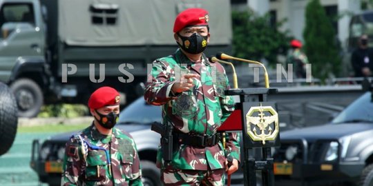 Panglima TNI Sidak Tiga Markas Komando Pasukan Khusus TNI