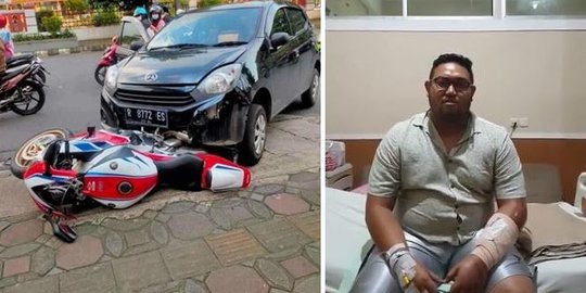 Pemotor CBR1000 Ngaku Ditabrak Ayla, Pelaku Ajak Damai Tawarkan Mobil & Rumah