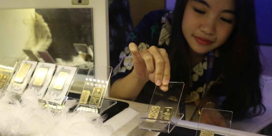 Hari ini, Harga Emas Bertahan di Rp973.000 per Gram