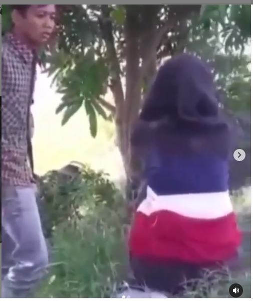 video viral sejoli abg bertengkar