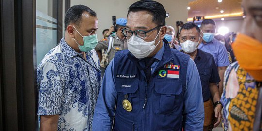 Usai Diperiksa Polisi, Ridwan Kamil Jelaskan Kronologi Kerumunan Massa di Megamendung