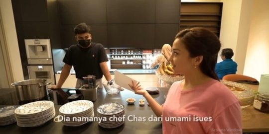 4 Momen Makan Malam Keluarga Nikita Willy, Datangkan Chef ke Rumah