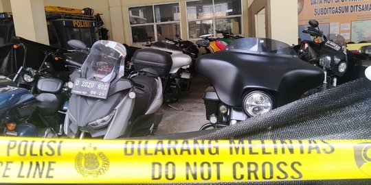 Polresta Jayapura Kembalikan 138 Sepeda Motor yang Dilaporkan Hilang ke Pemiliknya