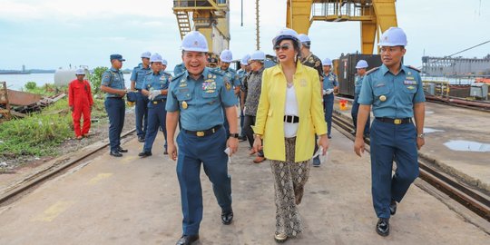 Batamec Shipyard Garap Kapal Bantu Cair Minyak Pesanan TNI AL