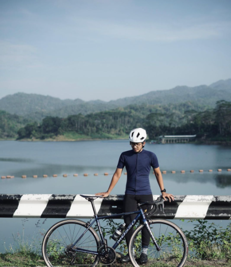 bersepeda di tengah pandemi