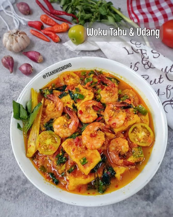 10 resep makanan bumbu woku sajian nikmat khas rempah indonesia