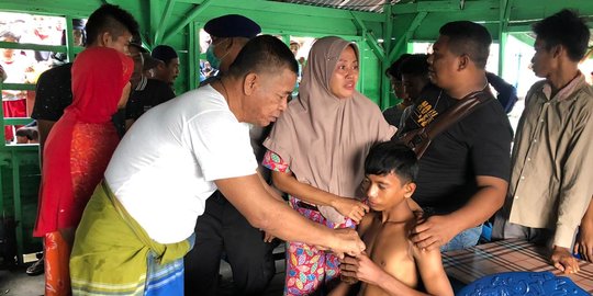 Terombang-ambing di Laut, 9 Nelayan Kapal Karam di Serdang Bedagai Ditemukan Selamat