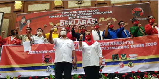 Paslon Pilkada Semarang Hendi-Ita akan Gelar Kampanye Akbar Virtual 4 Desember