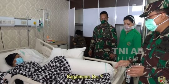 Istri Jenderal TNI Andika Turun Tangan, Ibu ART Sakit Dibawa dari Kampung ke RSPAD