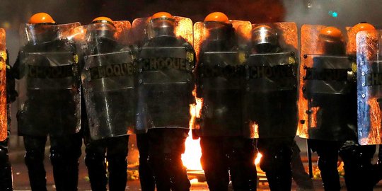 Protes Tindakan Rasisme Membara di Brasil