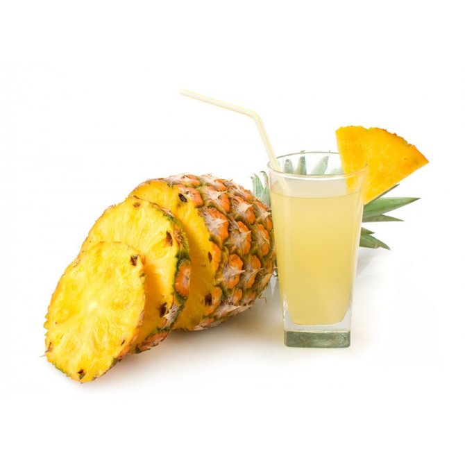 pineapple juice illustration