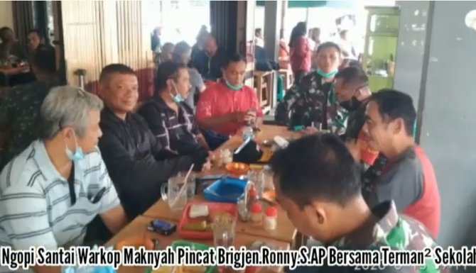 brigjen tni ronny sap bertemu teman sekolah