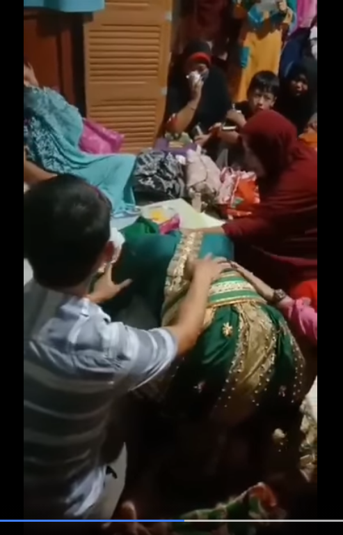 mempelai pria menangis sesenggukan ibunda meninggal jelang resepsi