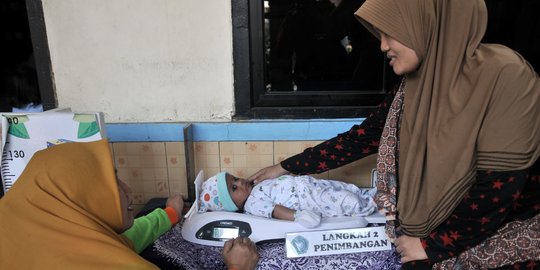 Pemerintah Klaim Angka Stunting Indonesia Turun 3,1 Persen