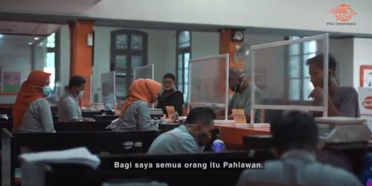 Pahlawan Sepanjang Masa, Testimoni PT Pos untuk Indonesia