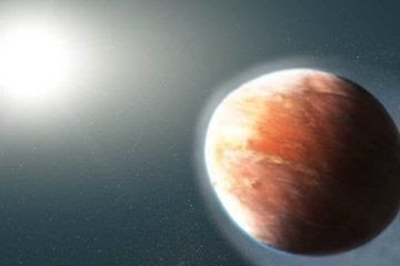 ilustrasi planet mirip bumi