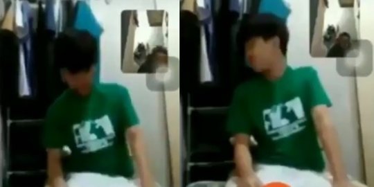 Viral Pasangan Remaja Salat Bareng Sampai Salaman Via Online, Bikin Iri Para Jomblo