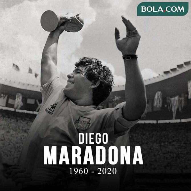 diego maradona meninggal