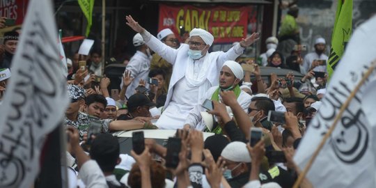 Survei SMRC Soal Opini Publik Terhadap FPI dan Rizieq Syihab