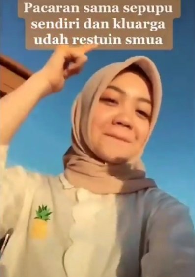 viral wanita mengaku pacaran dengan sepupunya