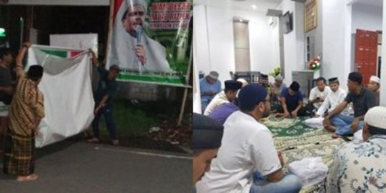 Copot Baliho Rizieq di Mataram, Perwira Tinggi TNI Sampai Turun Temui Tokoh FPI