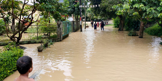 Sungai Padang Meluap, Banjir Rendam Ribuan Rumah di Kota Tebing Tinggi